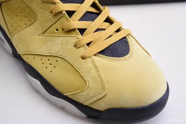 Rep MAX SCOTT X TRAVIS YELLOW AIR JORDAN 6 CN1084-300 0420